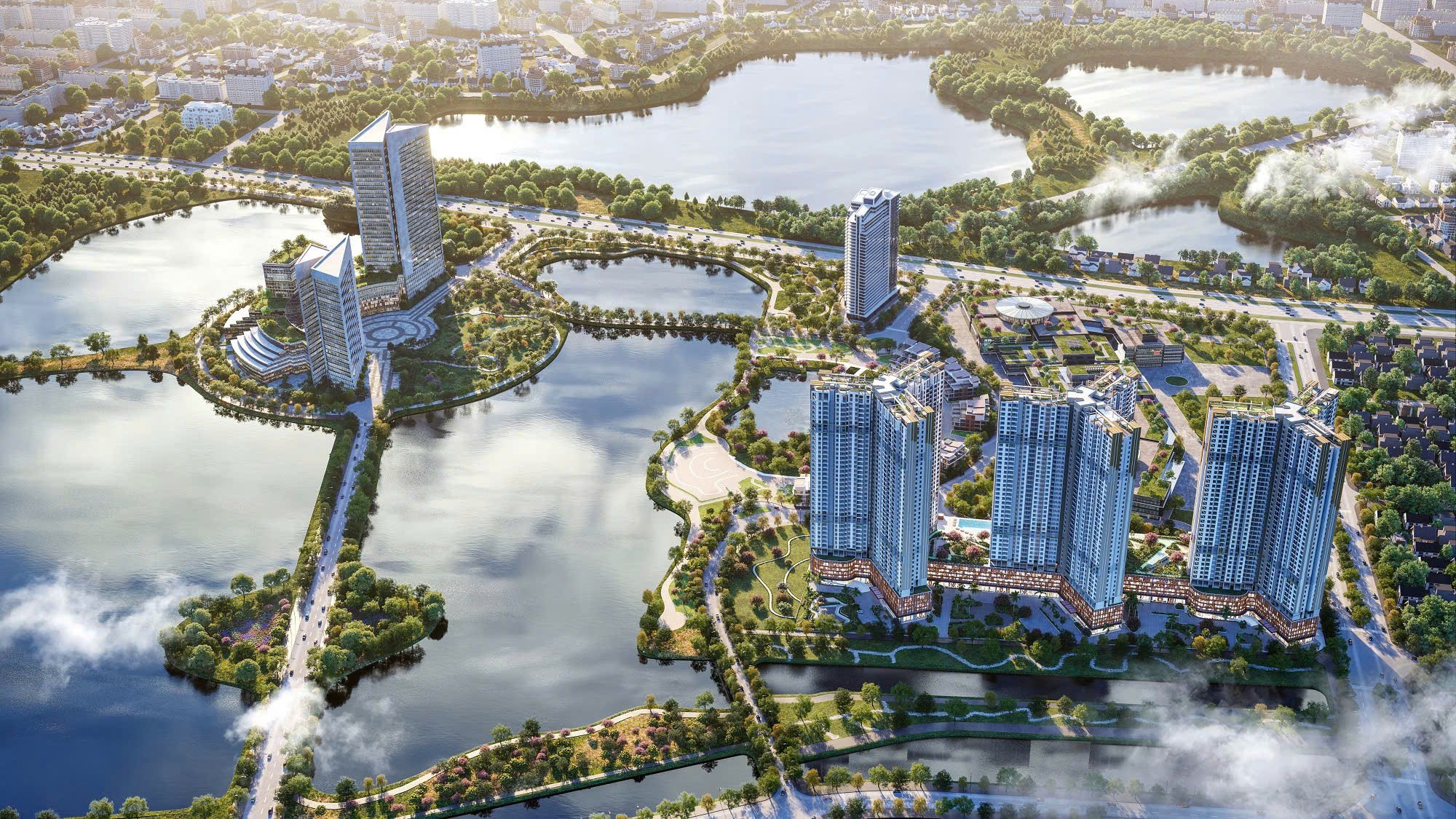 Mở bán căn hộ chung cư Gamuda Central Park Yên Sở giá Gốc từ Chủ đầu tư